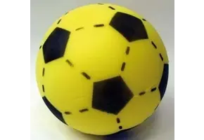 Voetbal soft van 20 cm diameter: voor jonge kinderen om te leren voetballen