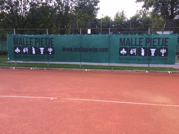 Pro Winddoek Tennisdoek 180gr/m2 met bedrukking