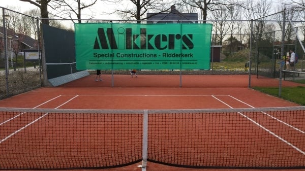 Pro Winddoek Tennisdoek 180gr/m2 met bedrukking