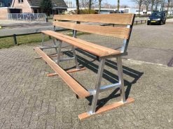 Banc de tribune avec siège de 3,5 m de haut