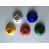 Set van 50 mini hoedjes oranje