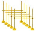 Combi Hordenset: 2 voeten met 3 stangen van 100 cm en 2 clips