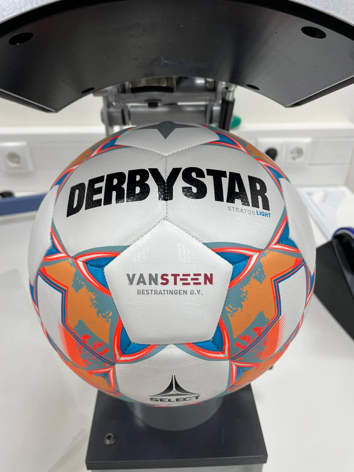 Impression sur des ballons de football