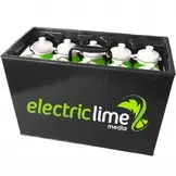 Bidonkrat (extra stevig) tweezijdig bedrukt voor 10 bidons