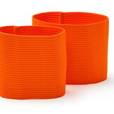 Aanvoerdersband Fluor Oranje junior