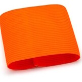 Aanvoerdersband Fluor Oranje junior