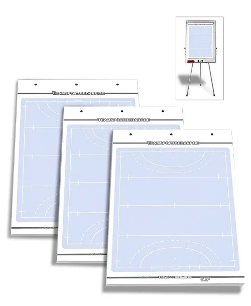 Set van 3 - Hockey Flipchart Blokken