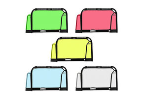 Mini but de 1,20 x 0,80 incluant filet en 5 couleurs