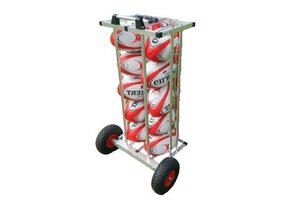 Balcontainer voor 10 Rugby Ballen