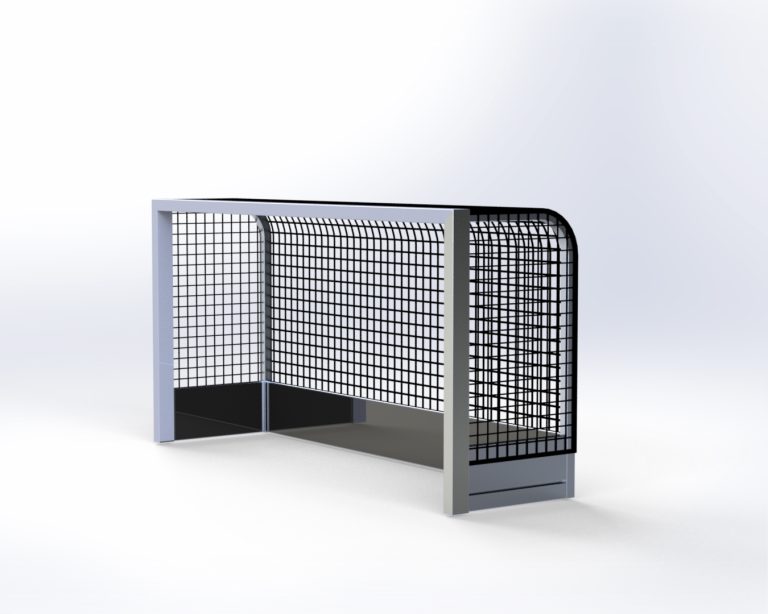 Minihockeydoel 200×100 cm