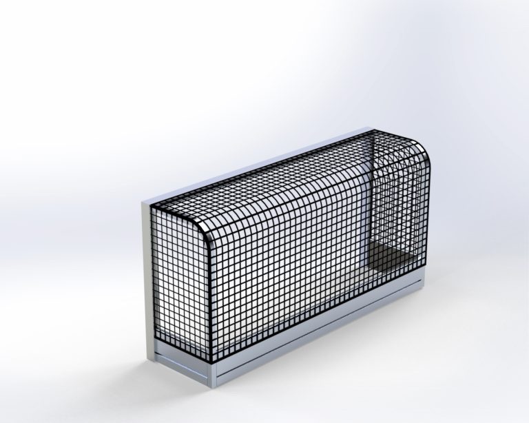 Minihockeydoel 200×100 cm