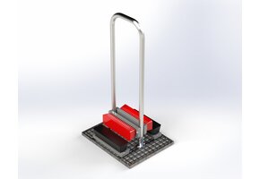 Schoenpoetser met handvat