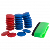 Set d'aimants 12mm numérotés