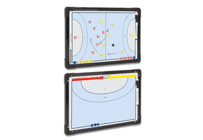 Tactiekbord Handbal 30x45 cm tweezijdig inclusief draagtas
