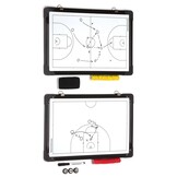 Planche tactique Basketball 30x45 cm double face avec sac de transport