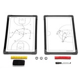 Tactiekbord Basketball 30x45 cm tweezijdig inclusief draagtas