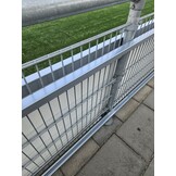 Profilé d'enseigne publicitaire en acier galvanisé (au mètre)