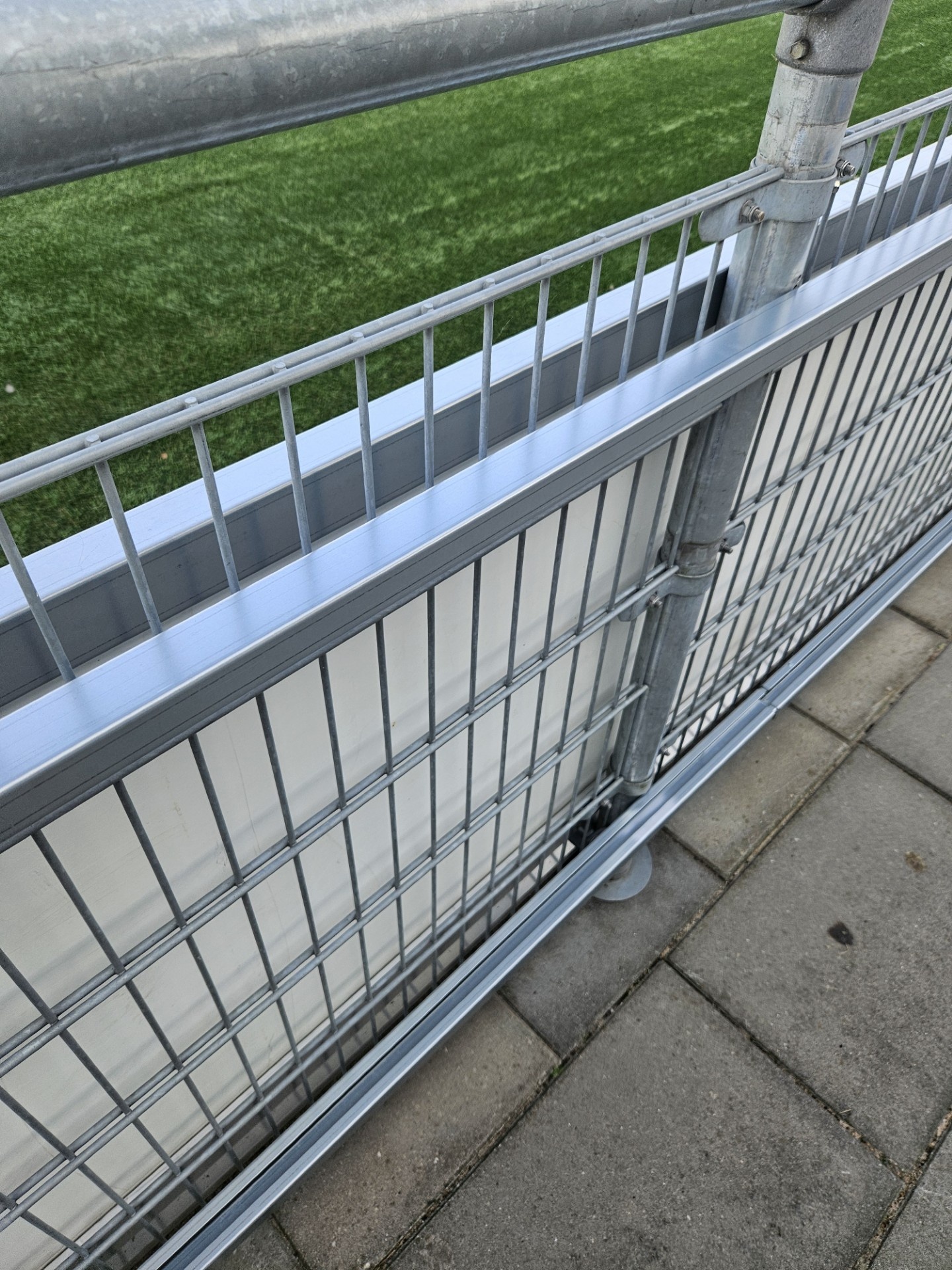 Reclamebord profiel verzinkt staal (per meter)