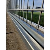 Reclamebord profiel verzinkt staal (per meter)