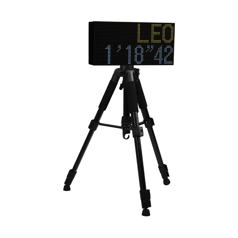 Freelap Ledscreen op statief