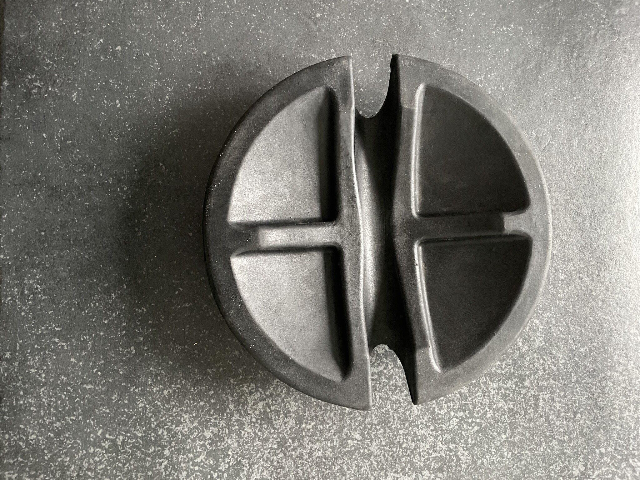 Voet met gleuf aan onderzijde 3 kg