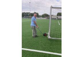 Système de levage de but adapté à tout type de but de football