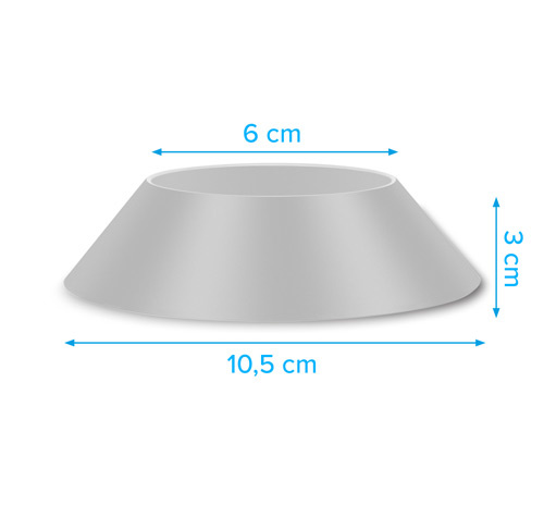 Porte-balle transparent – lot de 5 pièces