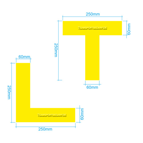 Ensemble de 12 marqueurs de terrain de Pickleball portables avec étui de transport