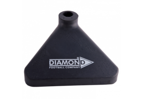 Plaque de base en caoutchouc (angulaire) pour barres d'un diamètre de 25 mm