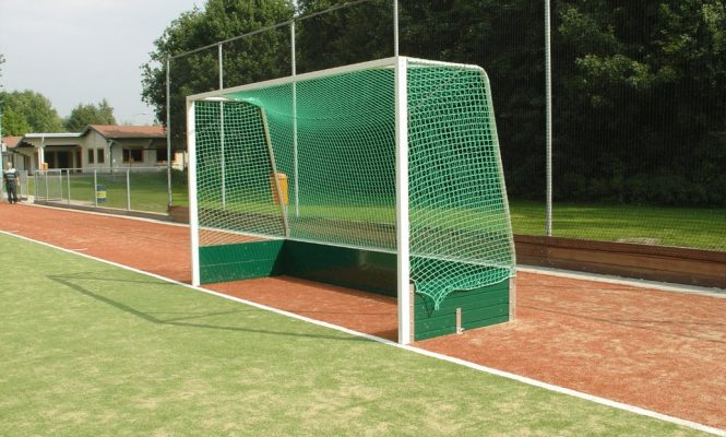 But de hockey standard entièrement soudé