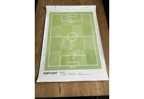 Flip chart vellen 70cm x 100 cm. Flip over vellen met  perforatiegaten en draagriem