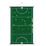 Oprolbaar magnetisch coachbord Hockey 95x105 cm