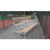 Canapé avec double rangée de sièges de 3,5 mètres