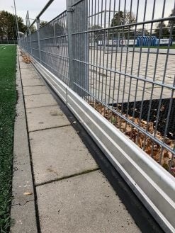 Kantplanken Aluminium 200 mm