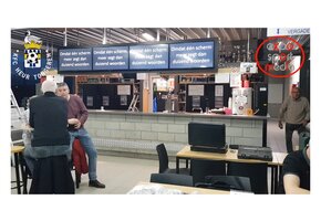 Digitale Reclame schermen voor uw kantine