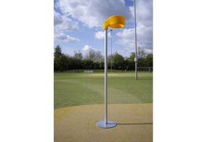 Korfbalpaal verplaatsbaar