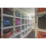 Gaaslocker Voetbal en Hockey met 4 vakken