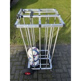 Balcontainer voor 20 volleyballen in maat 4