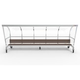 Pirogue mobile 5m x 2m avec bancs