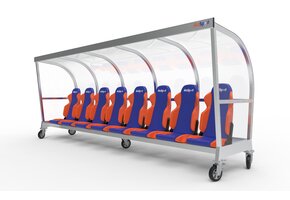 Pirogue mobile de 5 m pour 8 personnes avec chaises de sport luxueuses