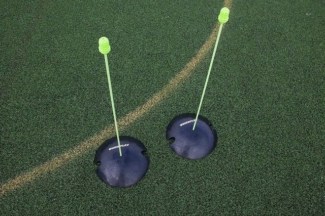 Verzwaarde voet met gleuf : set van 2 stuks