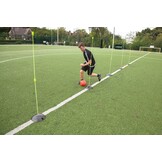 Verzwaarde voet met gleuf : set van 2 stuks