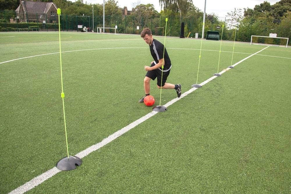 Verzwaarde voet met gleuf : set van 2 stuks