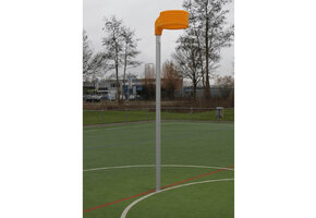 Korfbalpaal 3,5m insteek vaste top