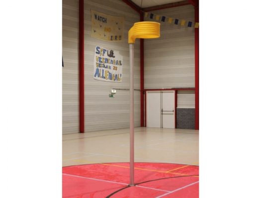 Korfbalpaal 3,5m insteek vaste top