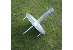 Plaque de base en gazon naturel