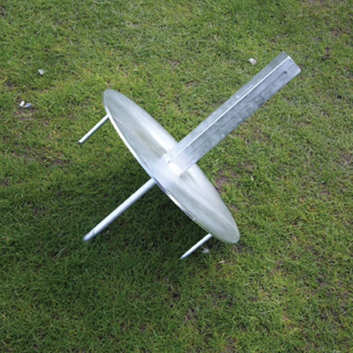 Voetplaat natuurgras