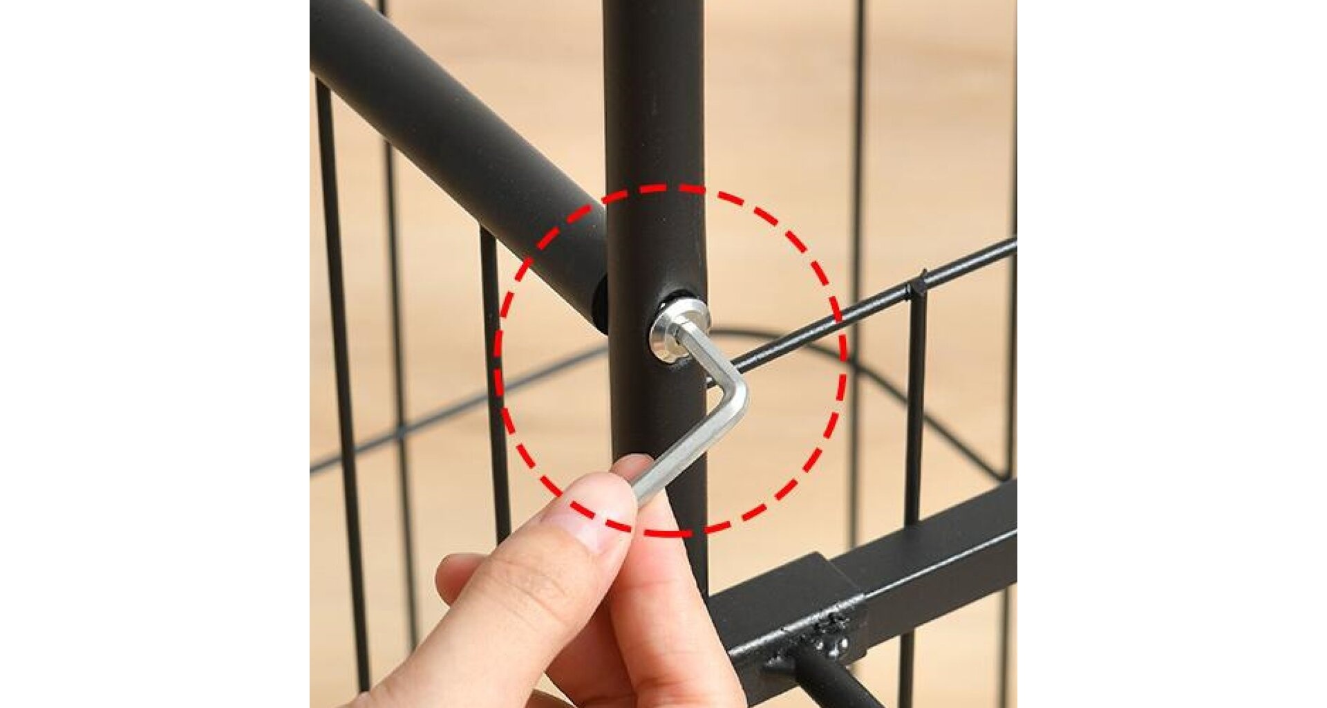 Ballen rack voor sportballen