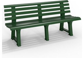 Klassieke zitbank voor sportvelden