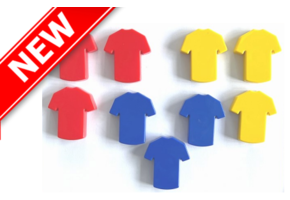 Aimants pour maillots de joueurs - Lot de 15